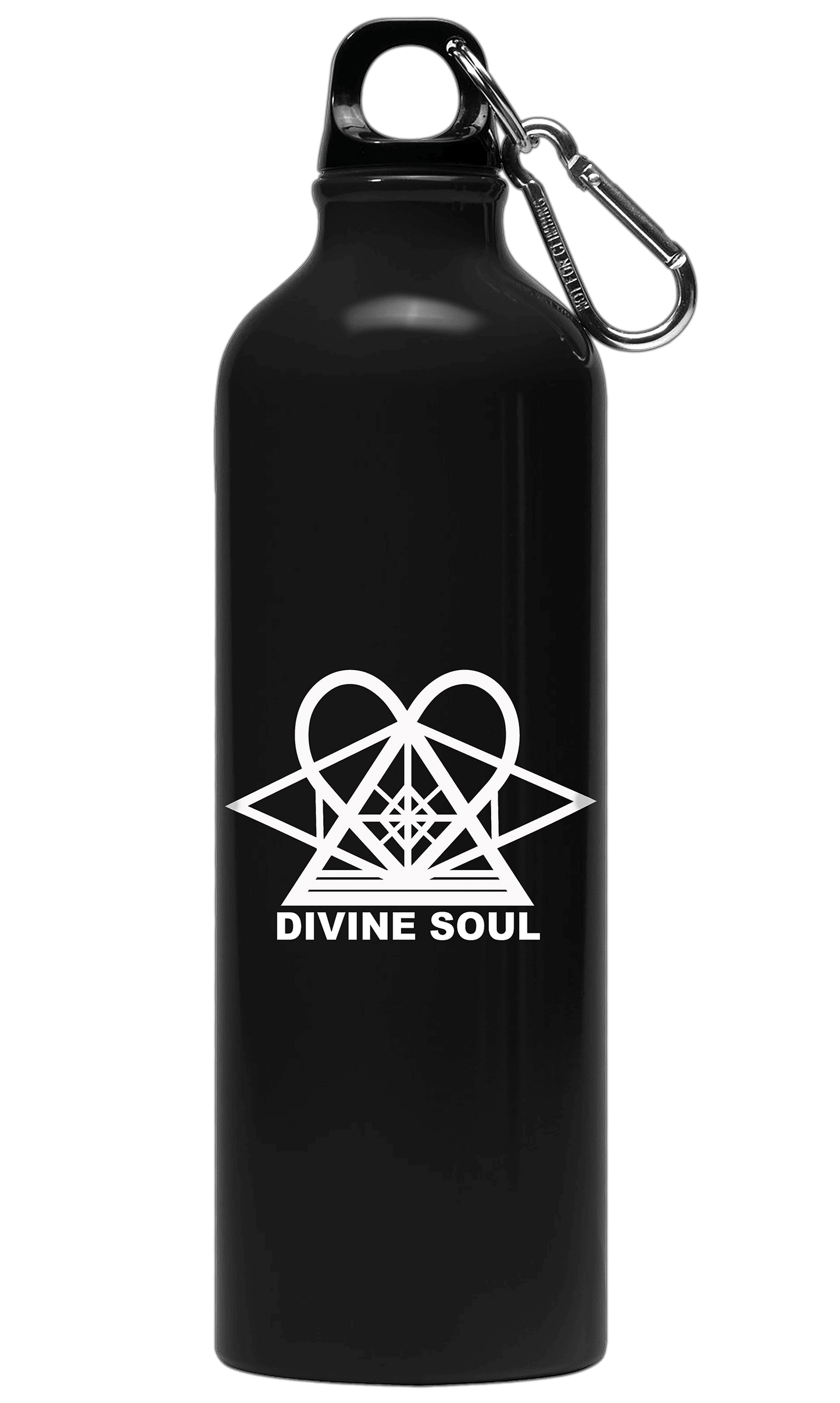 Divine Soul Embellished Metal Water Bottle
