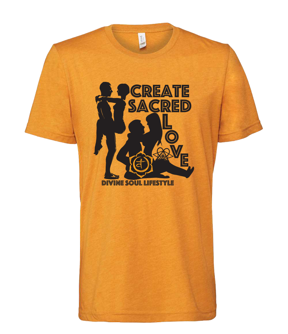 DSL's Create Sacred Love Sacral Chakra Unisex Tshirt