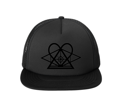 DSL Black Foam Front Mesh Back Trucker Hat