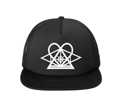 DSL Black Foam Front Mesh Back Trucker Hat