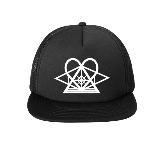 DSL Black Foam Front Mesh Back Trucker Hat